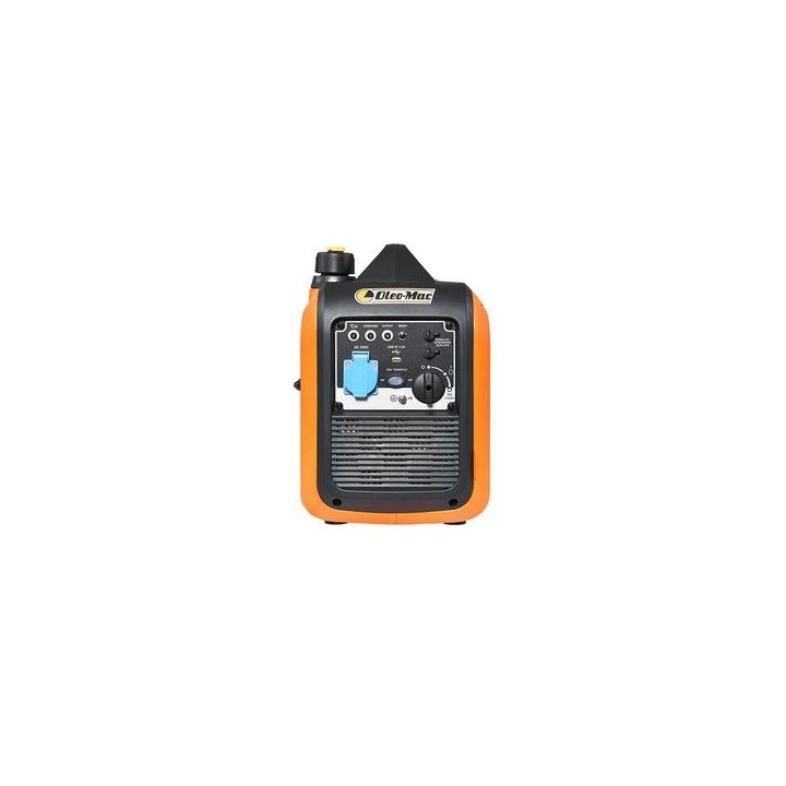 Electric power generator OLEOMAC PGE 23i S engine Emak 79cc autonomy 6.3 h | Newgardenmac.com