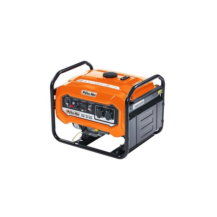 Generatore corrente elettrica OLEOMAC PGE 35 DCS motore Emak 212cc autonomia 15h | Newgardenmac.com