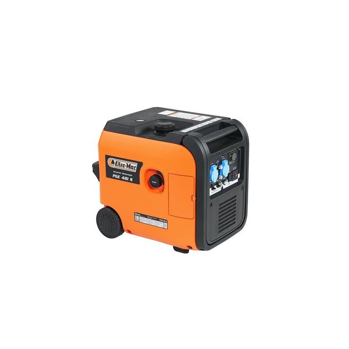 Generatore corrente elettrica OLEOMAC PGE 48i S motore Emak 224cc autonomia 6.5h | Newgardenmac.com