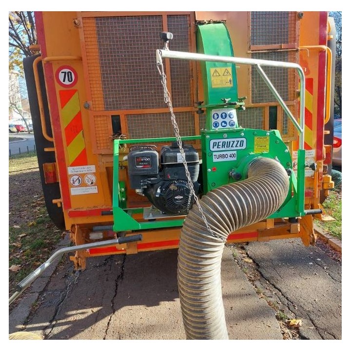 PERUZZO TURBO 400 Laubsauger Profi-Grasbläser B&S-Motor 13 PS | Newgardenmac.com