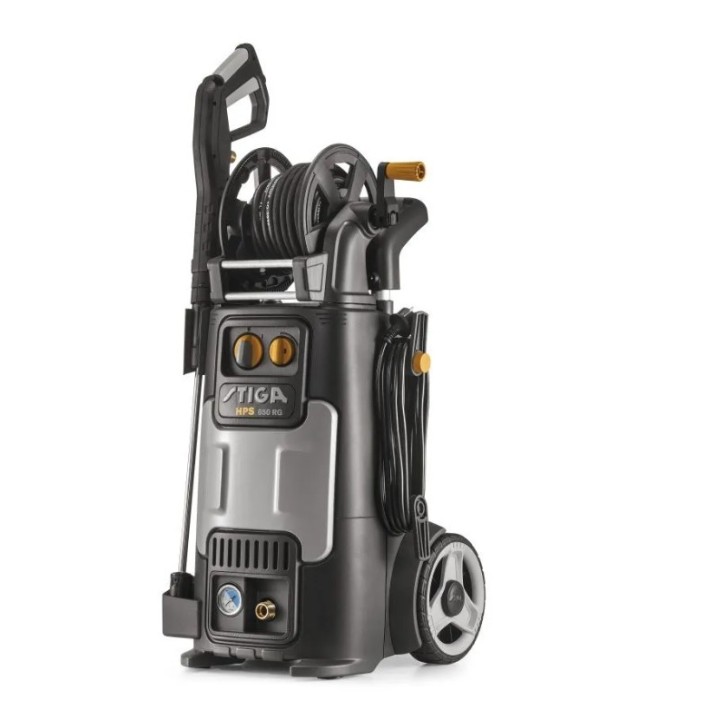 Nettoyeur haute pression STIGA HPS650RG moteur 2800W pression max 150bar tuyau 12m | Newgardenmac.com