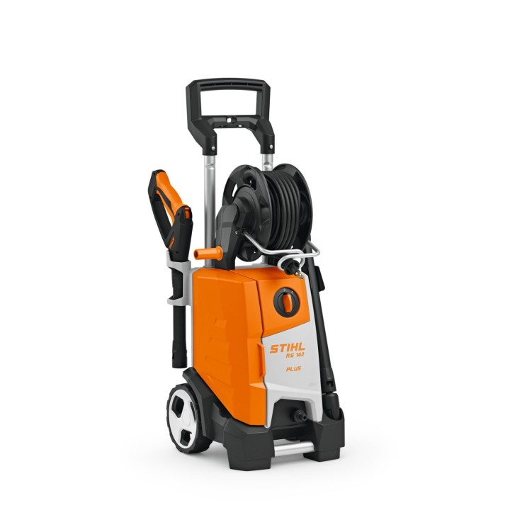 Hidrolimpiadora STIHL RE 140 PLUS 2,5 kW, presión máxima 180 bar, caudal 510 l/h | Newgardenmac.com