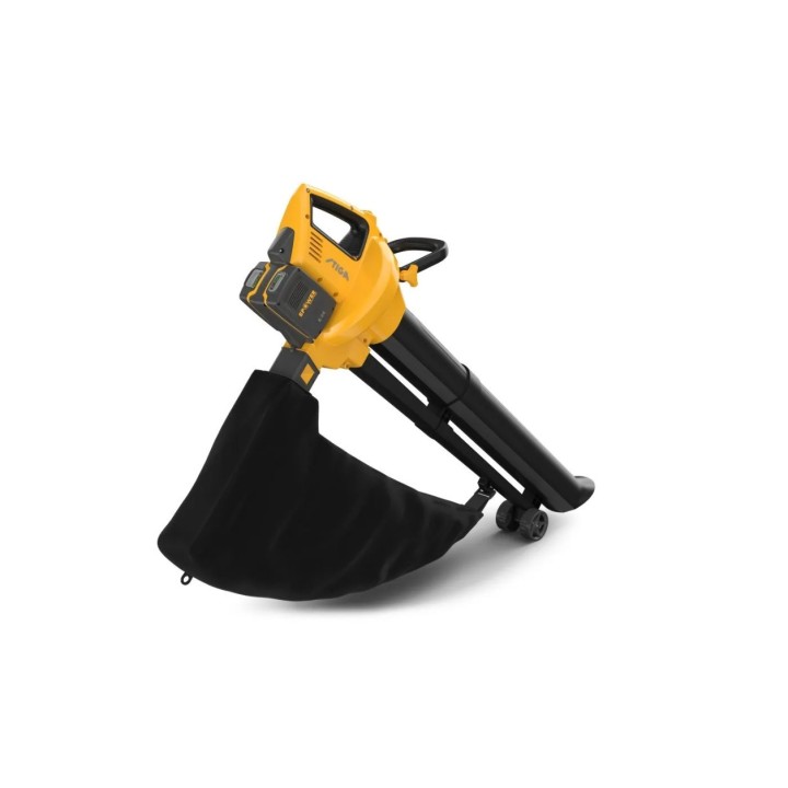 Vakuum-Häcksler STIGA VS100e Kit mit 2 Batterien und Ladegerät | Newgardenmac.com