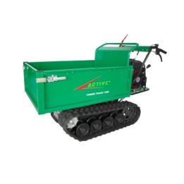 ACTIVE POWER TRACK 1600-H DMP wheelbarrow with hydraulic dump truck | Newgardenmac.com