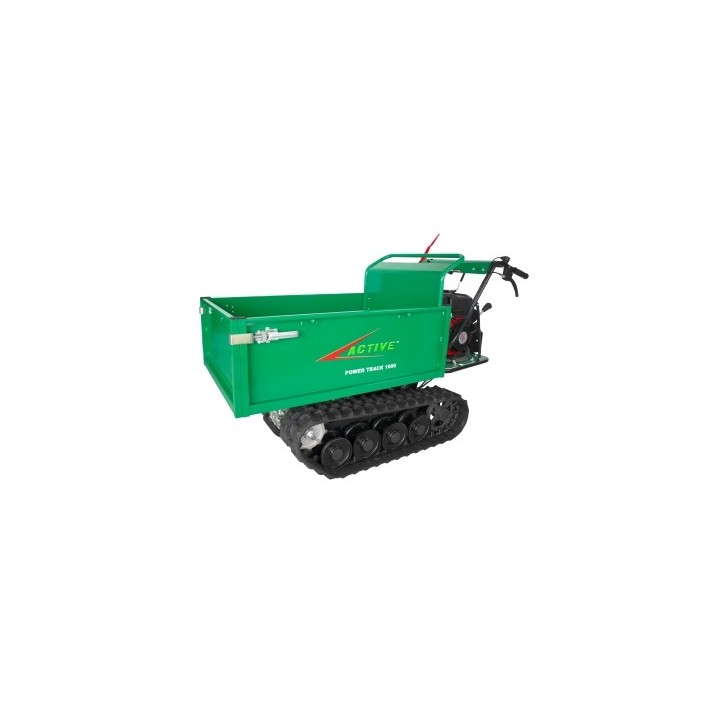 ACTIVE POWER TRACK 1600EXT benne basculante à commande manuelle et camion-benne | Newgardenmac.com
