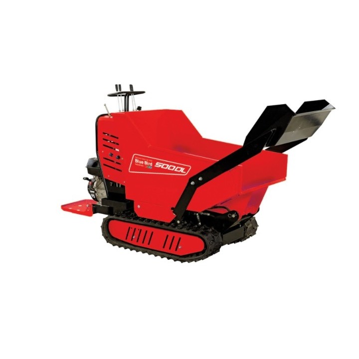 BLUE BIRD CARRIER500DLH powered wheelbarrow Loncin4T270cc engine 500kg load hydraulic | Newgardenmac.com