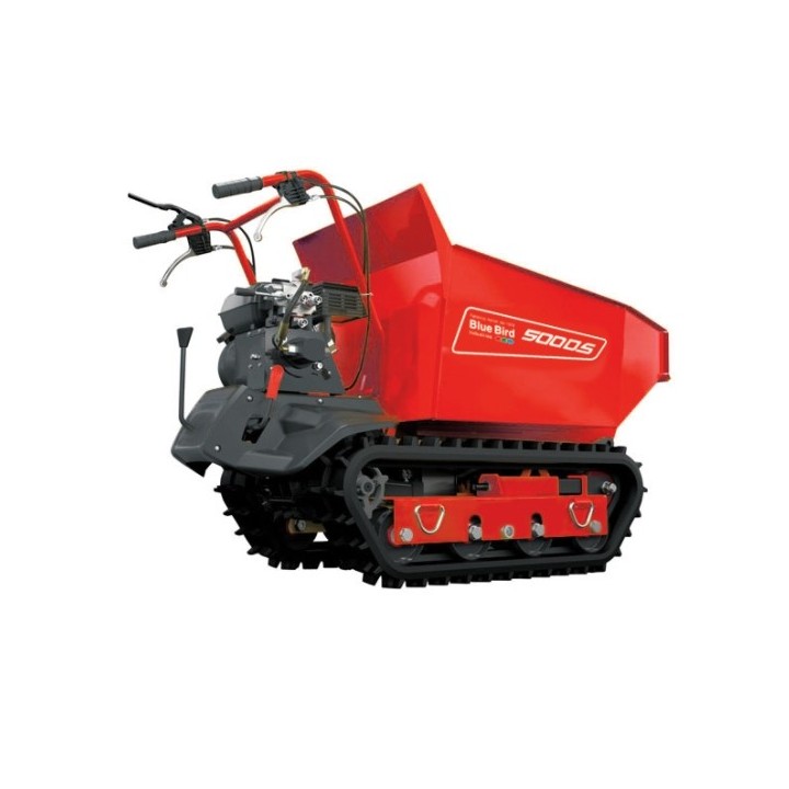 BLUE BIRD CARRIER500DSH diable Loncin4T196cc moteur 500kg charge hydraulique | Newgardenmac.com
