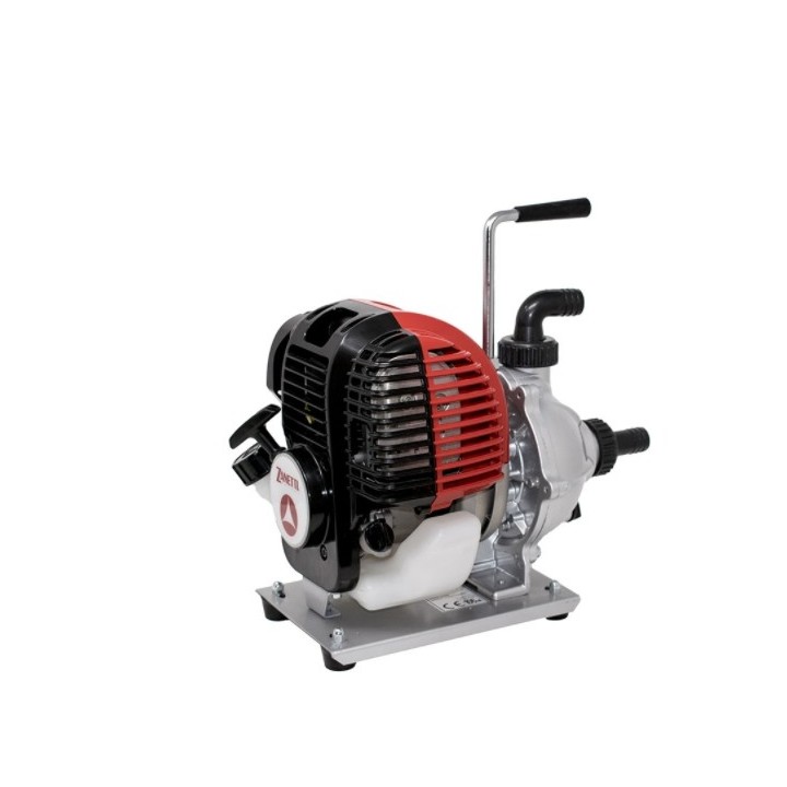 Motobomba de aluminio autocebante ZANETTI ZBP25-35BA gasolina cabeza baja | Newgardenmac.com