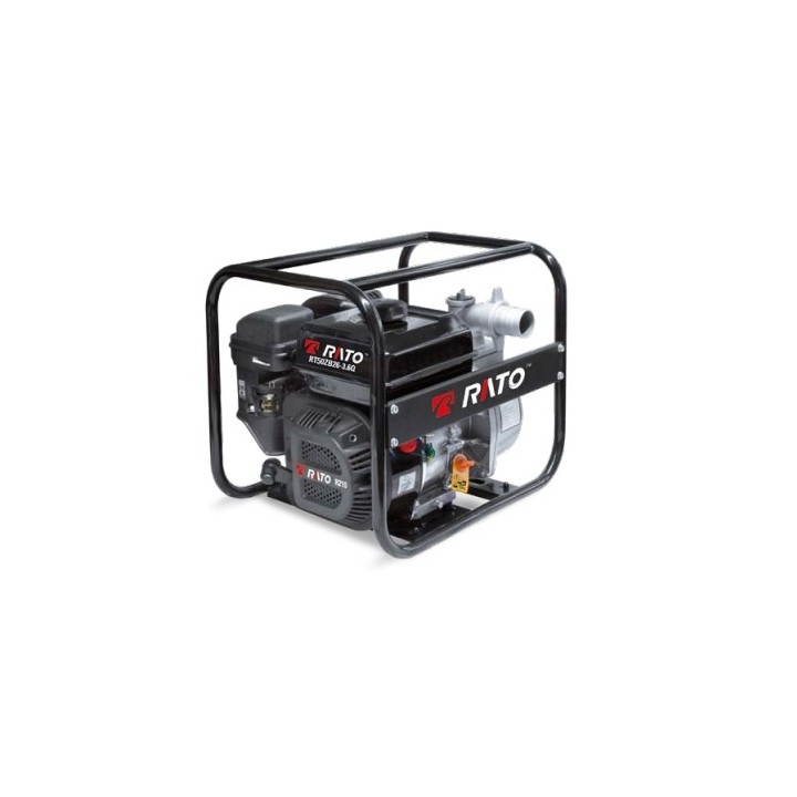 Motopompa RATO RT50 con motore R210 autoadescante 4 tempi benzina 212 cc | Newgardenmac.com