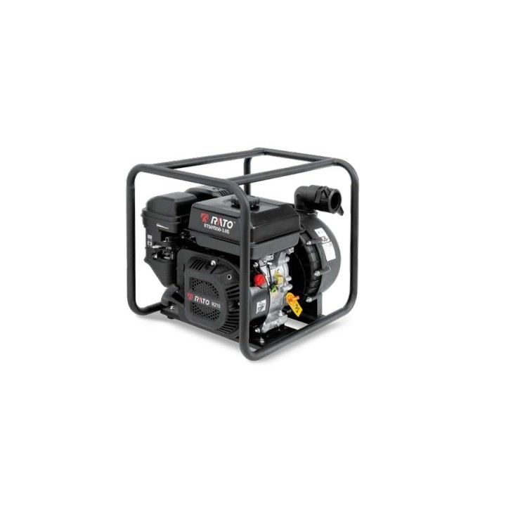 Motopompe auto-amorçante RATO RT50YB50 avec moteur à essence R210 4 temps 212 cc | Newgardenmac.com