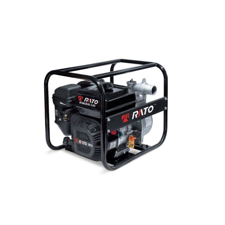 RATO RT80 Motopompa with R210 4-stroke 212 cc self-priming petrol engine | Newgardenmac.com