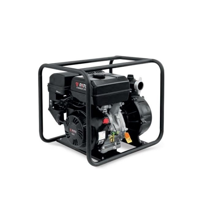 RATO RT80WB26 self-priming motor pump with R210 4-stroke 212cc petrol engine | Newgardenmac.com