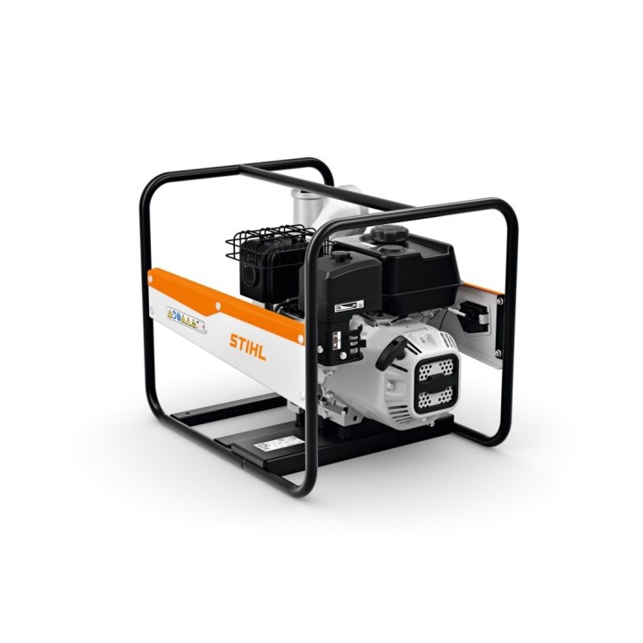 Bomba de potencia STIHL WP900 de 252 cc y 252 cc, caudal máximo de 1565 l/min, altura máxima de succión de 6,5 m | Newgardenm...