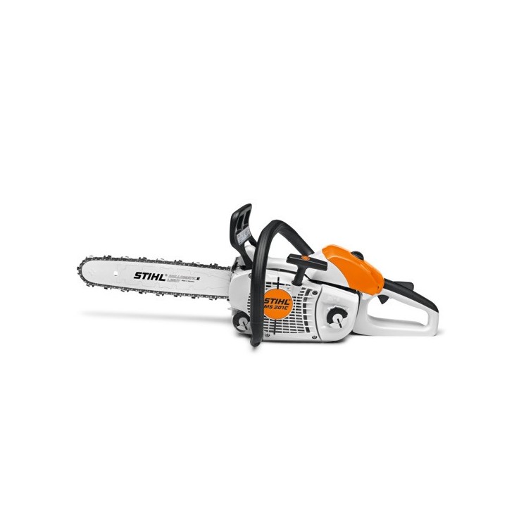 STIHL MS 201 C-M Petrol Chainsaw with 35cm - 40cm chain bar and bar cover | Newgardenmac.com