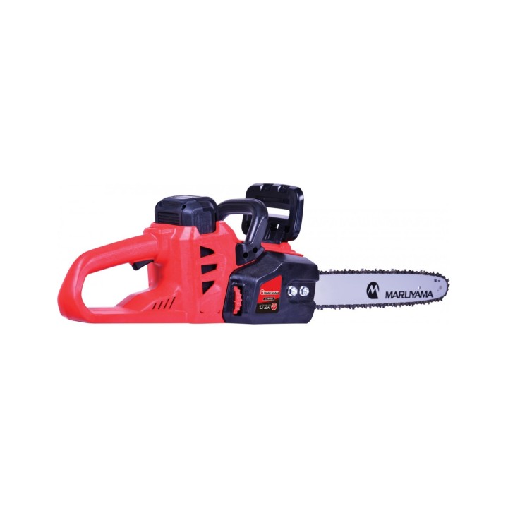 MARUYAMA CS60Li-V tronçonneuse 35 cm bar avec batterie 2,5 Ah et chargeur | Newgardenmac.com