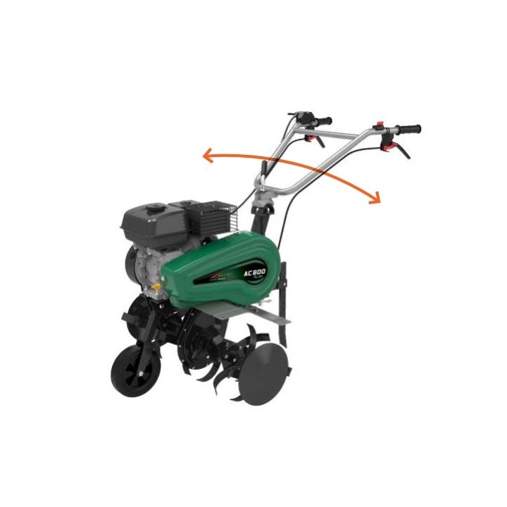 ACTIVE AC 600 196 cc motor hoe working width 60-90 cm | Newgardenmac.com