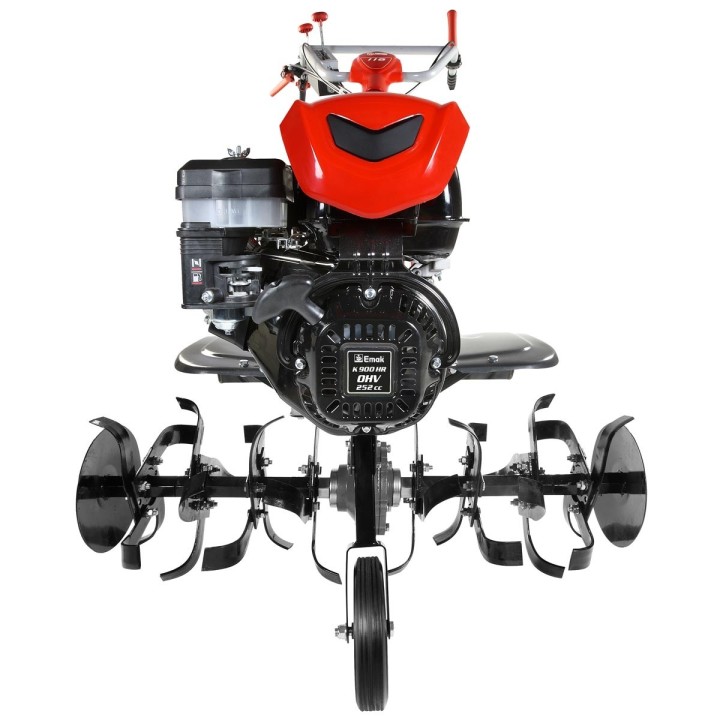 Motozappa NIBBI 118 motore EMAK benzina 252 cc fresa 100 cm cambio 4 velocita' | Newgardenmac.com