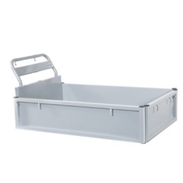 Plataforma de carga extensible 550Kg para motocultor NIBBI transportador NTR 1750D | Newgardenmac.com