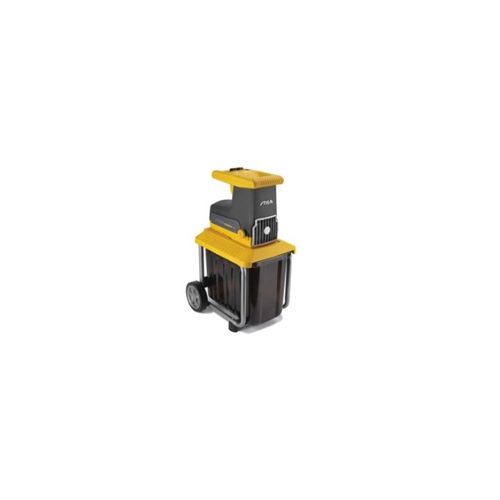 STIGA BIO SILENT 2500 2500 W electric shredder 8 teeth roller 60 Lt bag | Newgardenmac.com