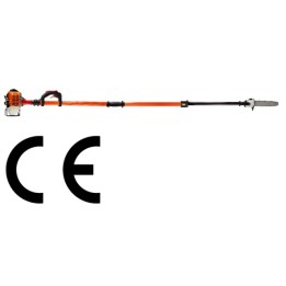 Potatore telescopico a scoppio miscela motore 25cc euro 5 PROTOP telescopico allungabile 2.8 - 3.9 mt | Newgardenmac.com