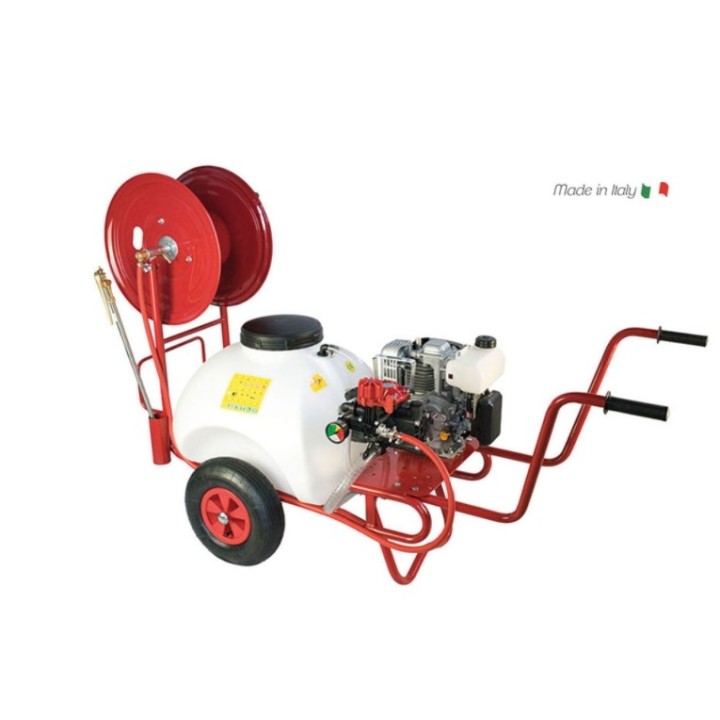 ZANETTI ZENC120-30i chariot de pulvérisation avec pompe ANNOVI REVERBERI AR30 | Newgardenmac.com
