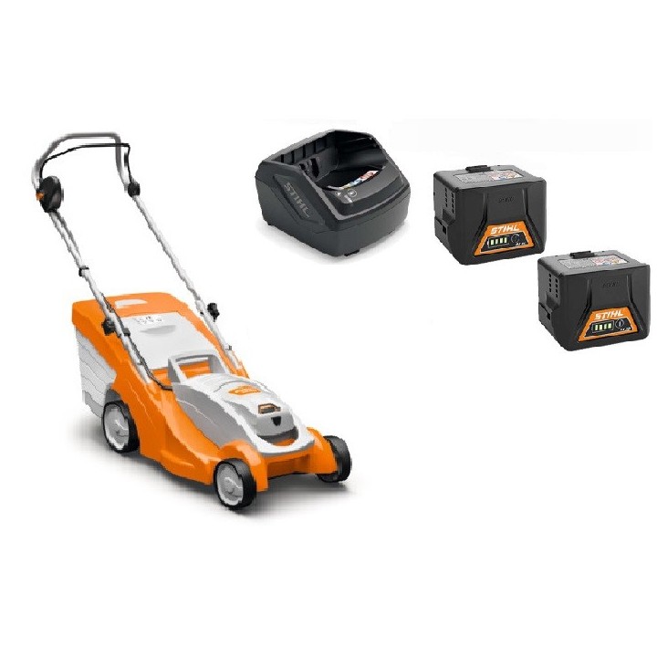 Rasaerba a batteria STIHL RMA239.1 taglio 37 cm sacco da 40 L a spinta | Newgardenmac.com