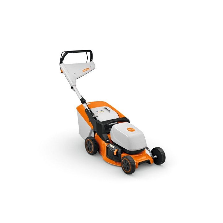 STIHL RMA243 36V tondeuse à gazon sans fil coupe 41 cm 4 en 1 52L panier tondeuse à pousser | Newgardenmac.com