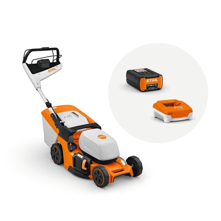 STIHL RMA448PV 36V Akku-Rasenmäher Cut 46cm 4 in 1 Variomatikgetriebe | Newgardenmac.com