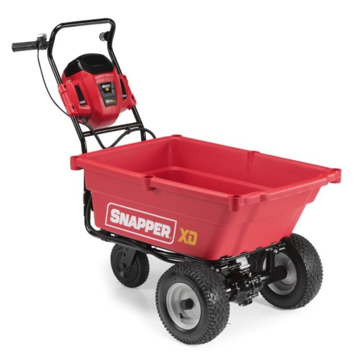 Schubkarre SNAPPER UtilityCart 82V Kapazität 100 kg ohne Batterie und Ladegerät | Newgardenmac.com