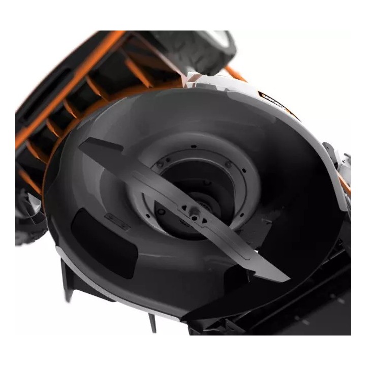Rasaerba a batteria WORX WG761E con 4 batterie 4.0Ah e caricabatterie a 4 slitte | Newgardenmac.com