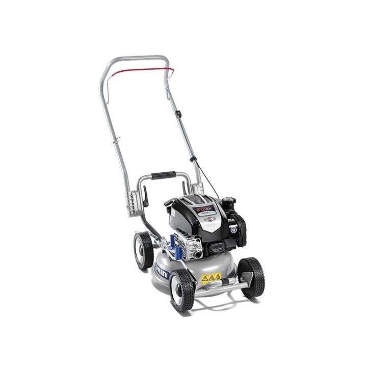 Benzinrasenmäher GRIN HM37 mit Briggs&Stratton-Motor 163 ccm Schnittleistung 37 cm Schubmäher | Newgardenmac.com