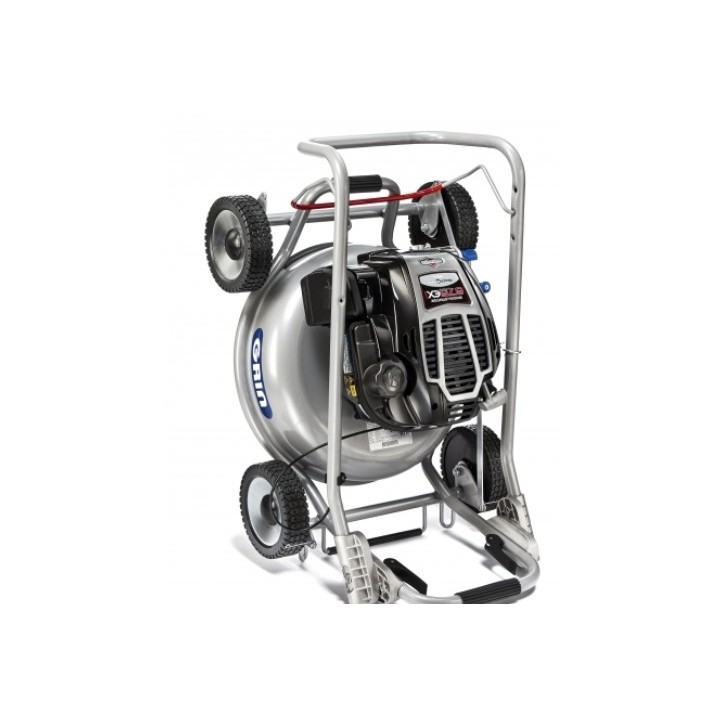 Benzinrasenmäher GRIN HM46 mit Briggs&Stratton Motor 163ccm Schnittbreite 46 cm Schubmäher | Newgardenmac.com