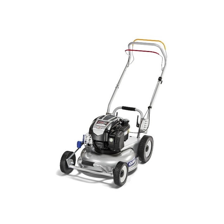 Tondeuse à essence GRIN HM46A avec moteur Briggs&Stratton 163cc coupe 46 cm autotractée | Newgardenmac.com