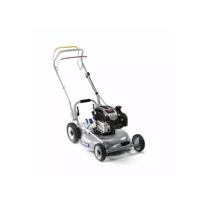 GRIN HM53A Benzin-Rasenmäher mit Briggs&Stratton 163ccm Motor, 53cm gezogener Schnitt | Newgardenmac.com