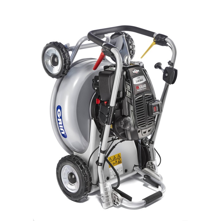Cortacésped de gasolina GRIN PM53A INSTART con motor Briggs&Stratton 190cc arranque eléctrico | Newgardenmac.com