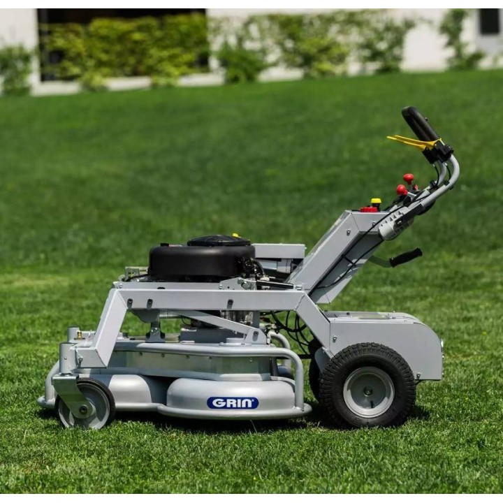 Lawnmower GRIN XM90A with Briggs&Stratton 500cc engine cutting 90cm hydro | Newgardenmac.com
