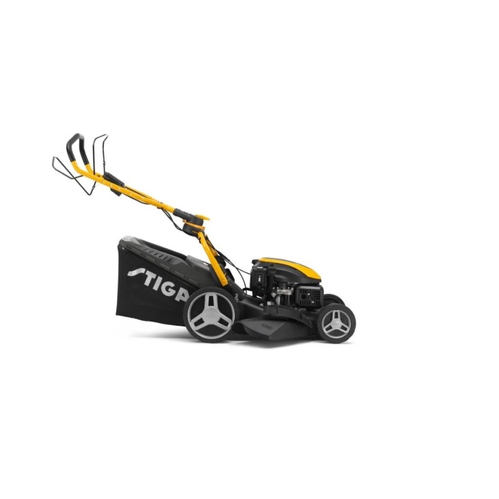 STIGA Combi 748 SE 139 cc corte 46 cm Cortacésped de gasolina 4 en 1 tracción eléctrica | Newgardenmac.com