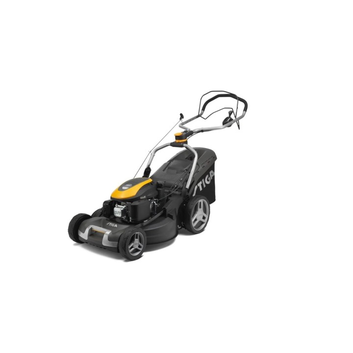 STIGA Combi 955 V 196 cc cutting 53 cm 4 in 1 traction petrol lawnmower 70 Lt. | Newgardenmac.com