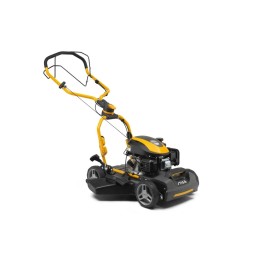 STIGA Multiclip 747 SD 139cc petrol lawnmower 45cm cutting 45cm mulching pull traction | Newgardenmac.com