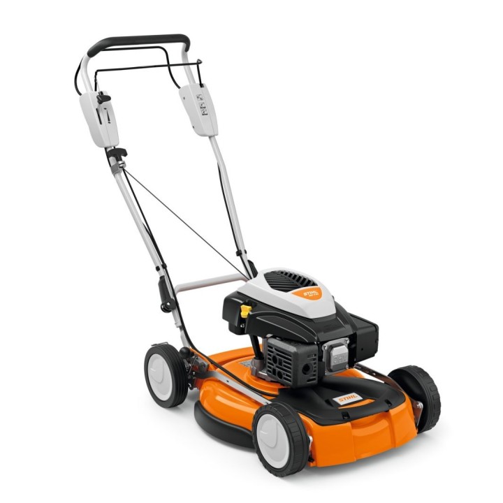 Cortacésped de gasolina STIHL RM4RV 149cc 53cm mulching tracción con variador | Newgardenmac.com