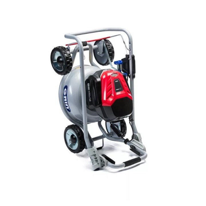 GRIN BM37-82V CRAMER cortacésped con batería 2.5Ah cargador 4Ah corte 37cm | Newgardenmac.com
