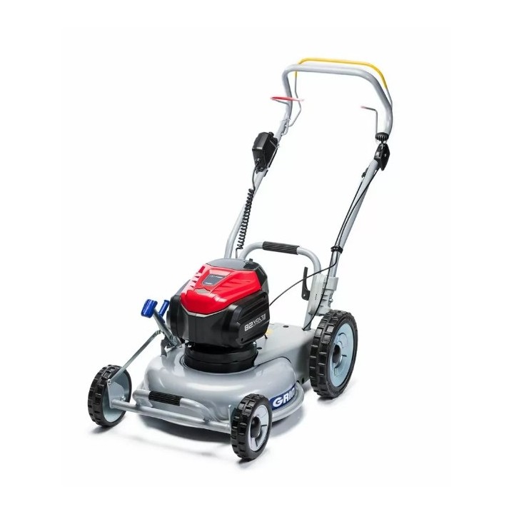 GRIN BM46A-82V CRAMER cortacésped con batería de 8Ah y cargador de batería de 4Ah corte 46cm | Newgardenmac.com