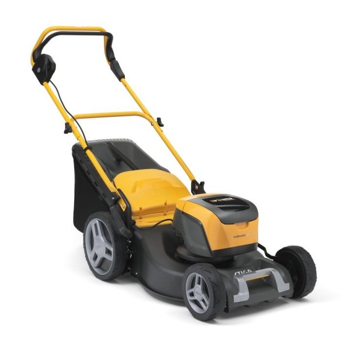 STIGA COLLECTOR 548AE Rasenmäher KIT mit 4Ah Akku und Ladegerät Schnitt 46cm | Newgardenmac.com