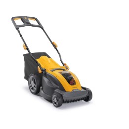 STIGA COMBI 340e lawnmower KIT with 4 Ah battery and battery charger cut 38 cm | Newgardenmac.com