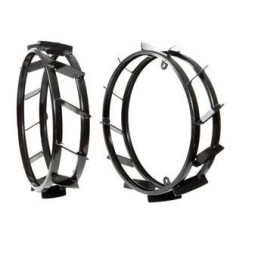 Pair of 100 mm motor cultivator spreader rings NIBBI BRIK 5 S - KAM 7 S | Newgardenmac.com