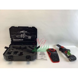 Seghetto ACTIVE DRAGONCUT con 2 batterie 2.5 Ah e caricabatteria barra 10 cm | Newgardenmac.com