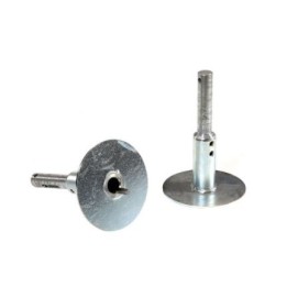 Pair of wheel spacers L 100 mm for NIBBI BRIK 1 - BRIK 1S motor cultivator | Newgardenmac.com