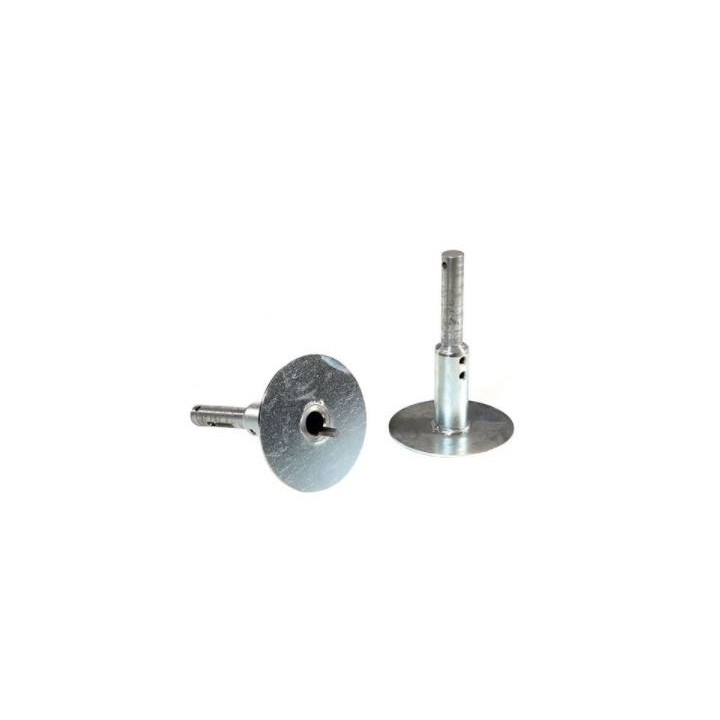 Par de distanciadores de rueda L 100 mm para motocultor NIBBI BRIK 1 - BRIK 1S | Newgardenmac.com