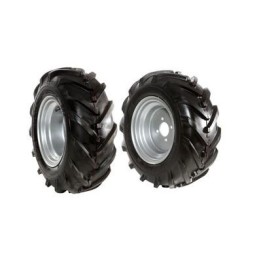 Paire de roues 16/6.50-8" à disque fixe pour motoculteur NIBBI BRIK 3 | Newgardenmac.com