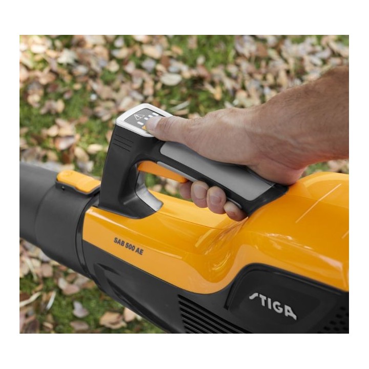 STIGA BL 500e blower air speed 55 m/s without battery and charger | Newgardenmac.com